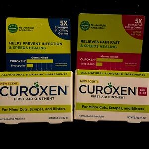 Curoxen (2 pack) ointment natural organic homeopathic first aid pain relief